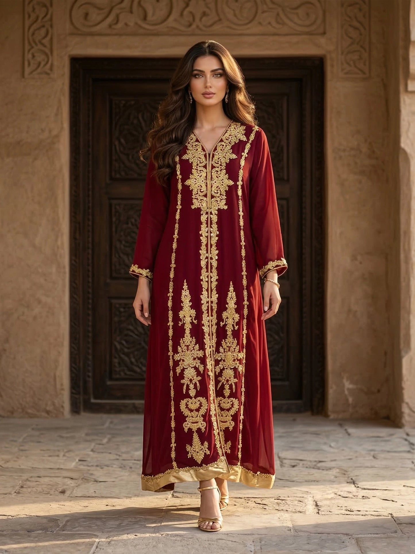 جلابية دانة العز العنّابي